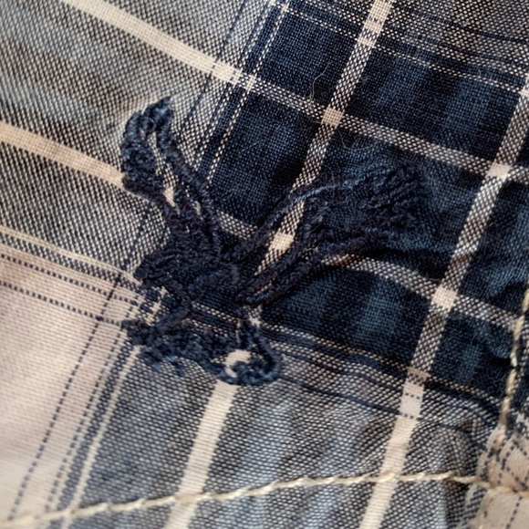 American Eagle pearl snap shirt XS - Picture 5 of 15